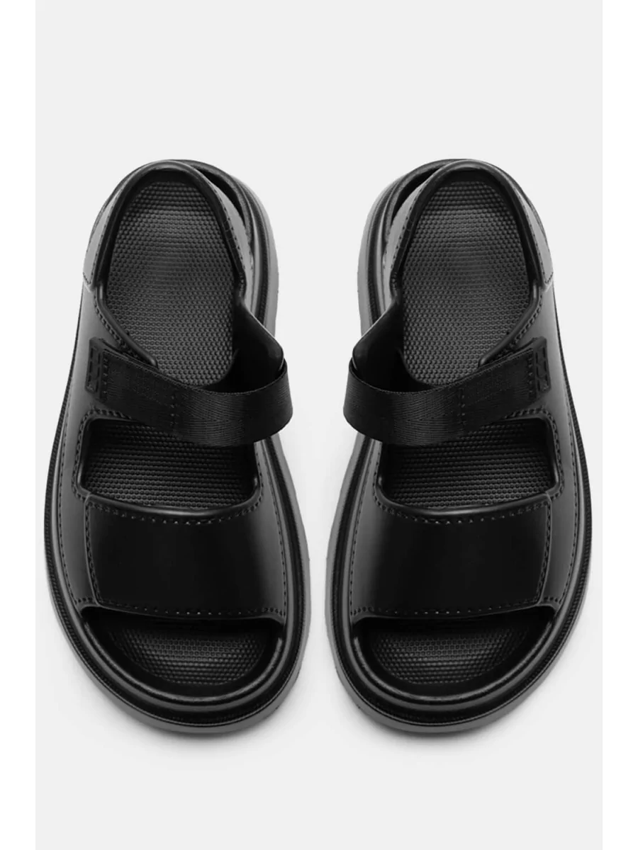 Sandalias con Plataforma y velcro Nevea Noir