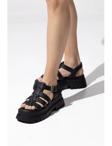Sandalias con Tiras y...