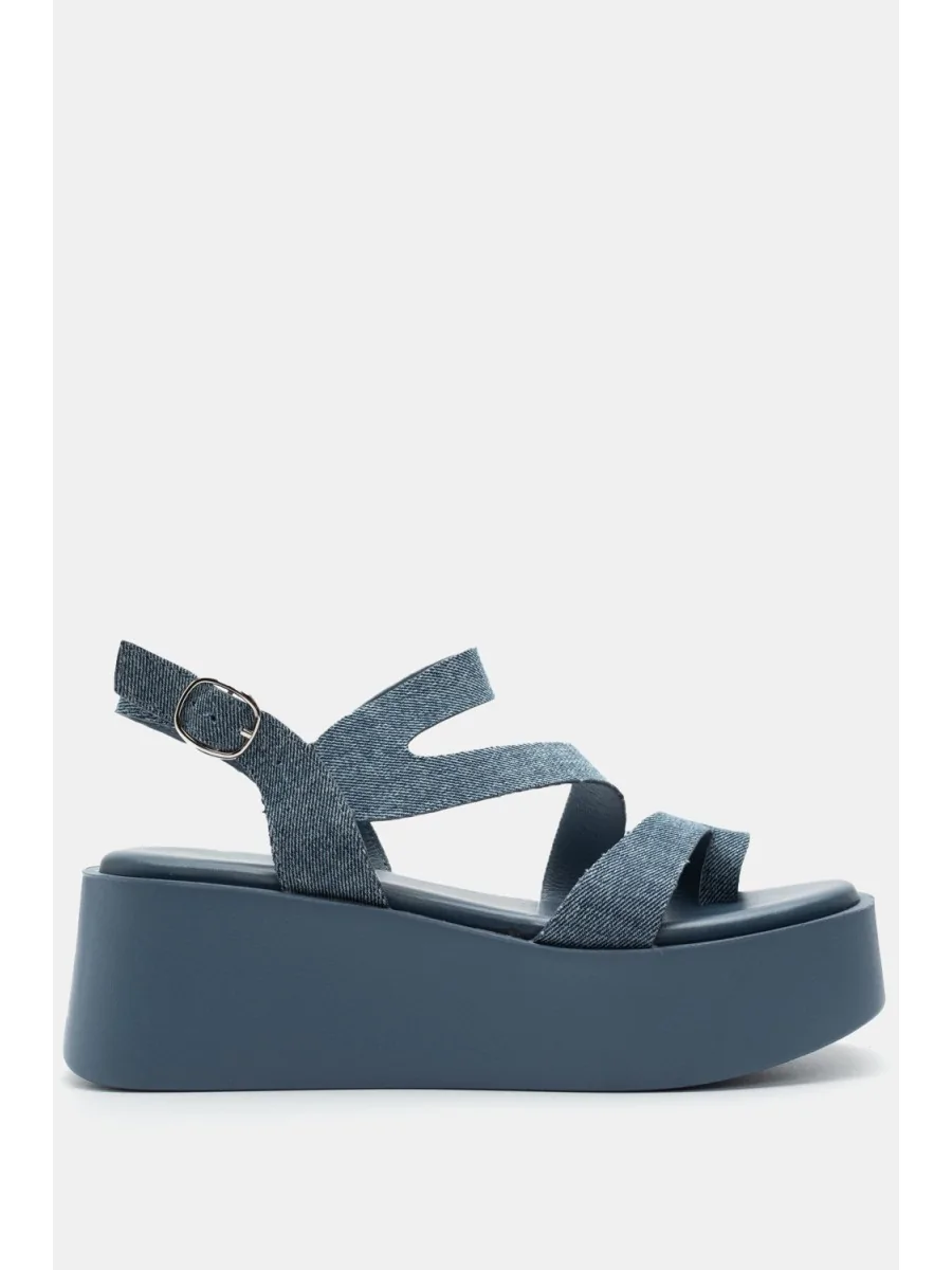 Sandalias Cruzadas Aquila Blue