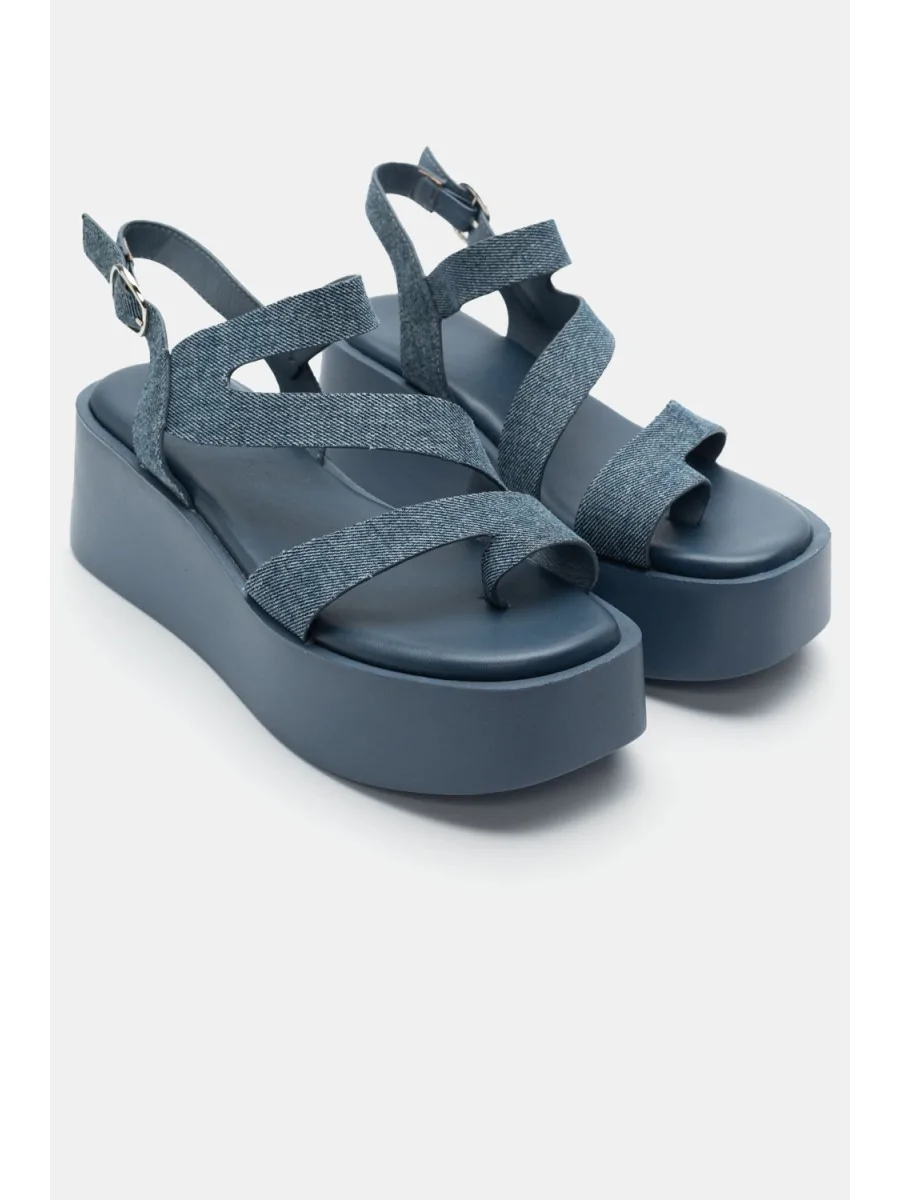 Sandalias Cruzadas Aquila Blue