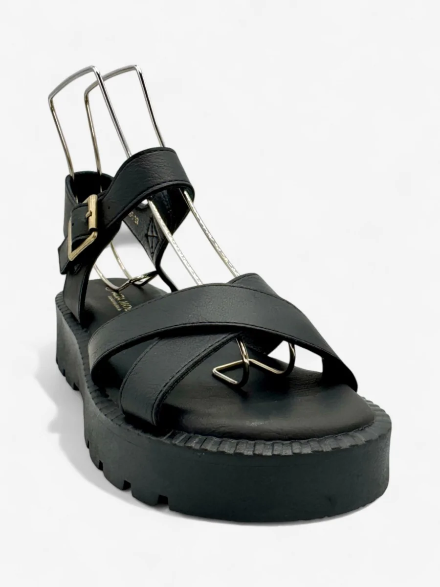 Sandalias con Plataforma Oliveri Noir