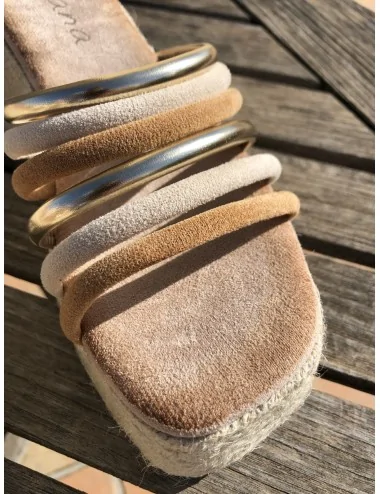 Sandalias Con Plataforma de...