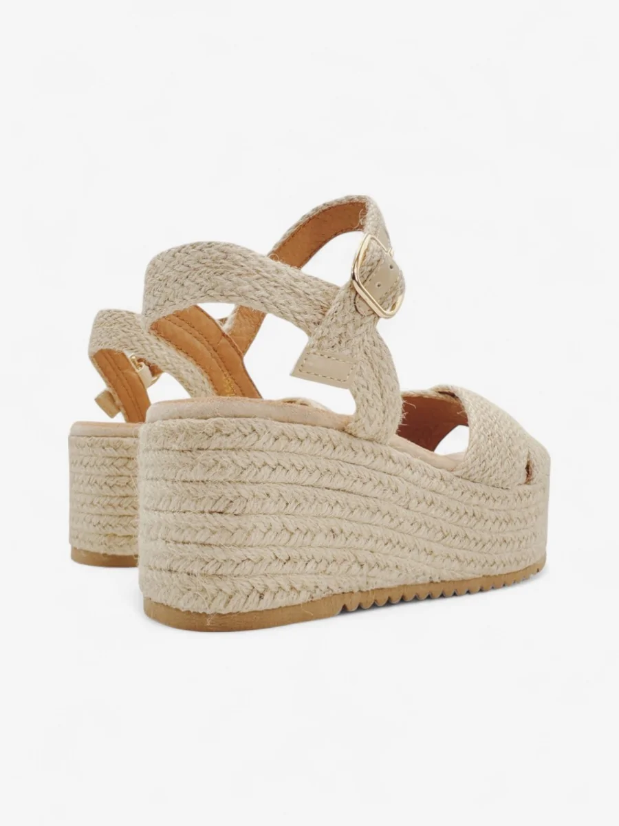 Sandalias de Esparto Fonni Beige