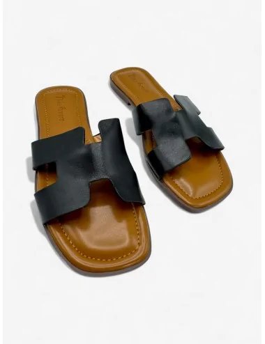 Sandalias Planas Chiari Noir