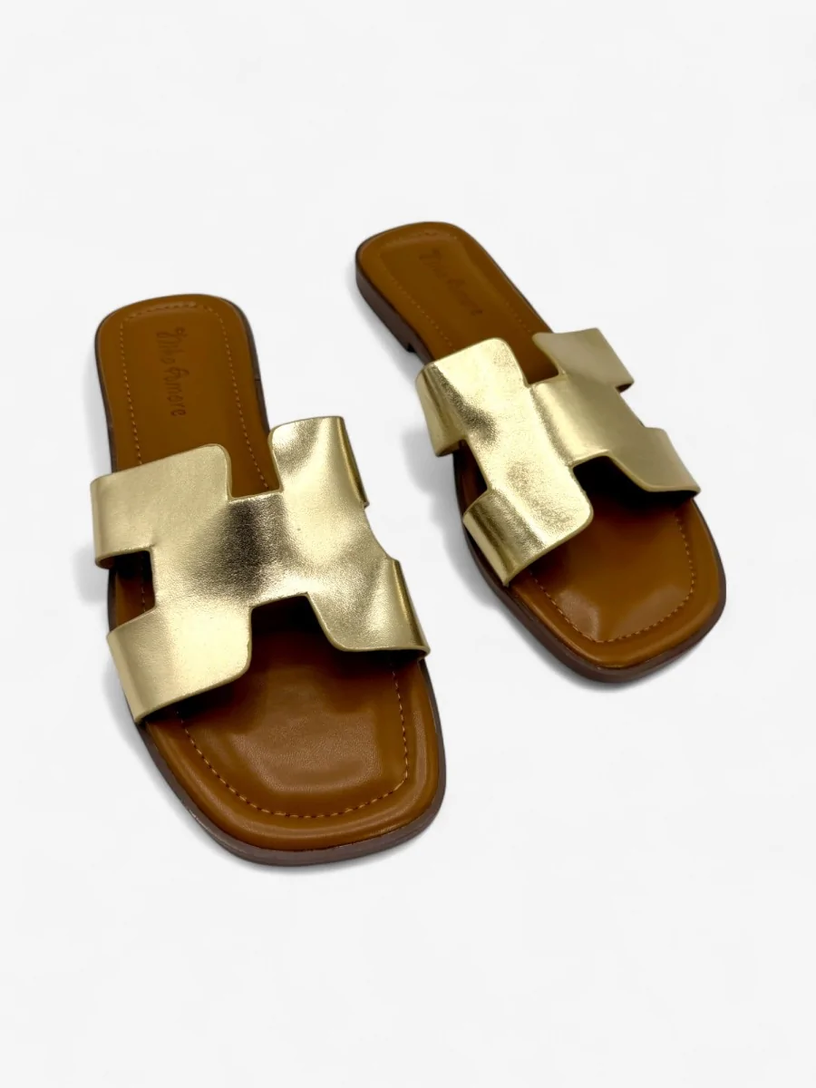 Sandalias Planas Chiari Gold