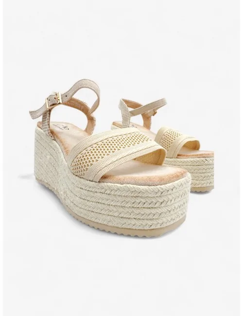 Sandalias con Cuña y...