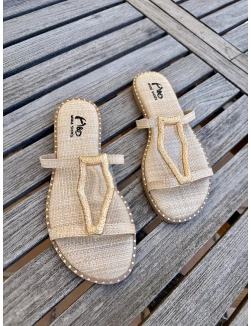 Sandalias Planas con...