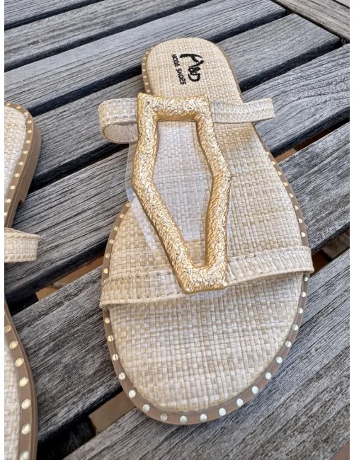 Sandalias Planas con...