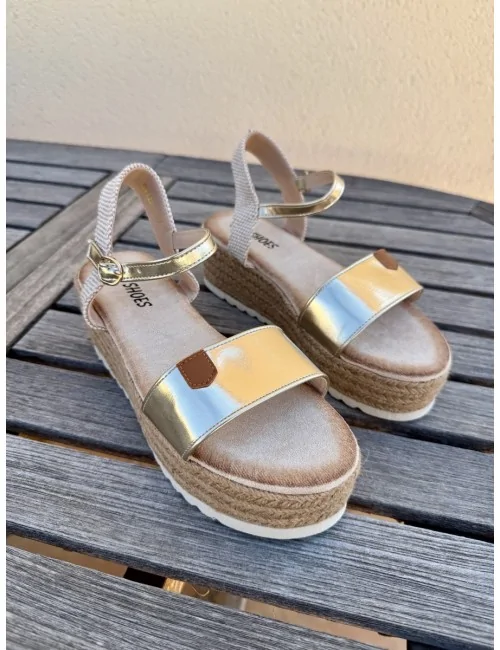 Sandalias de Plataforma y...