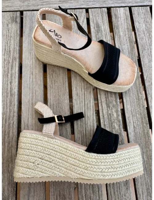 Sandalias con Cuña y...
