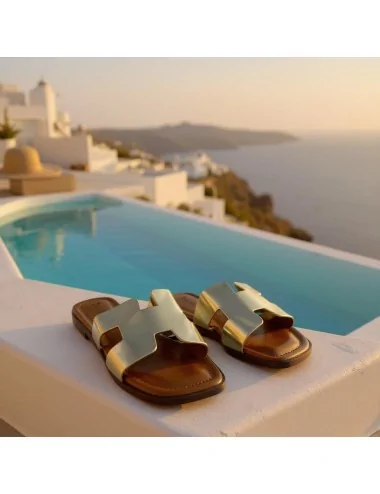 Sandalias Planas Chiari Gold