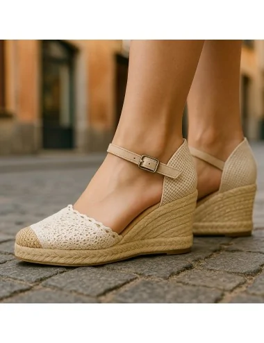 Sandalias de Cuña con...