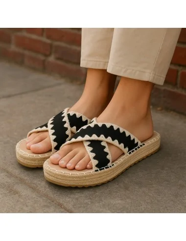 Sandalias con Plataforma de...