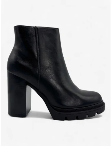 Botines de Tacon Azzano Noir