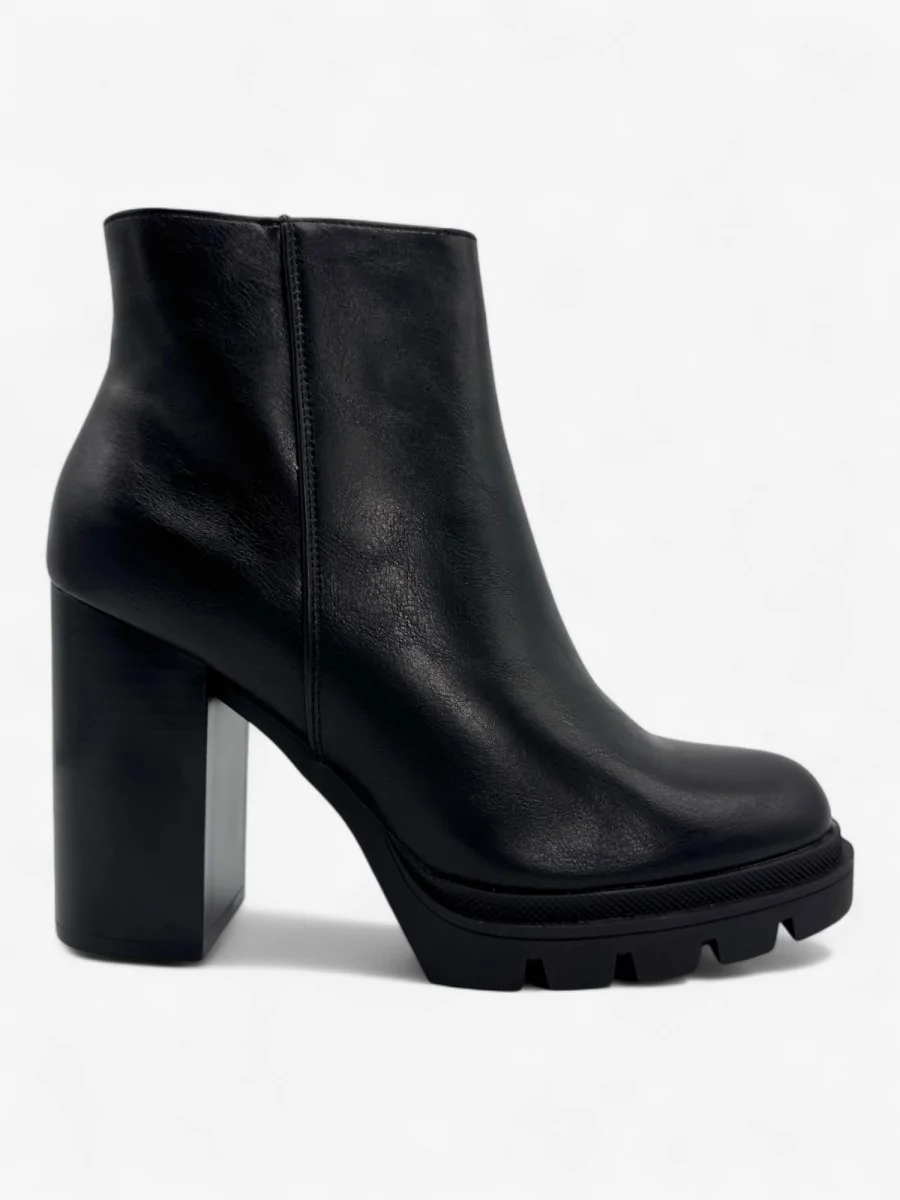 Botines de Tacon Azzano Noir