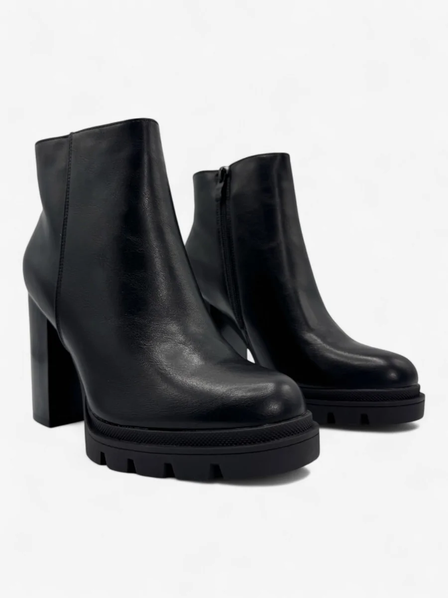 Botines de Tacon Azzano Noir