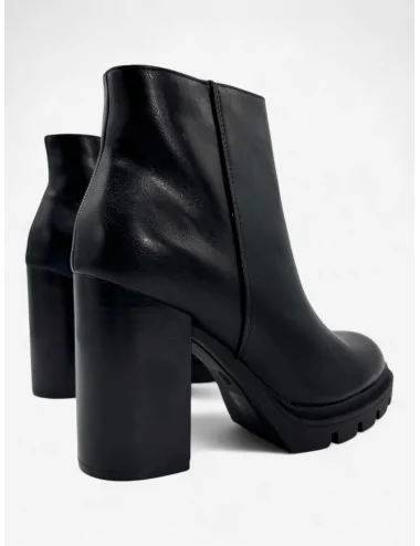 Botines de Tacon Azzano Noir