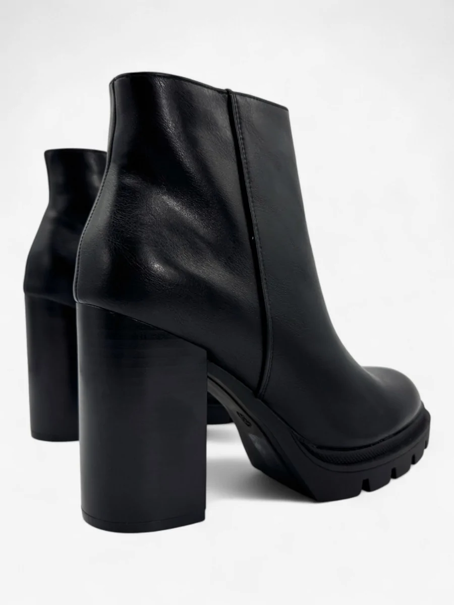 Botines de Tacon Azzano Noir