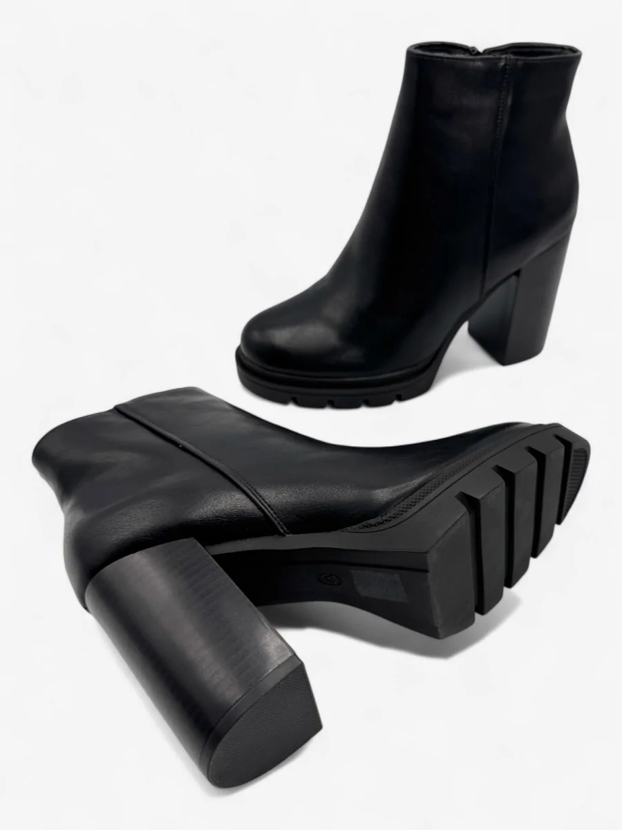 Botines de Tacon Azzano Noir