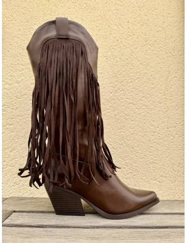 Botas Cowboy con Flecos...