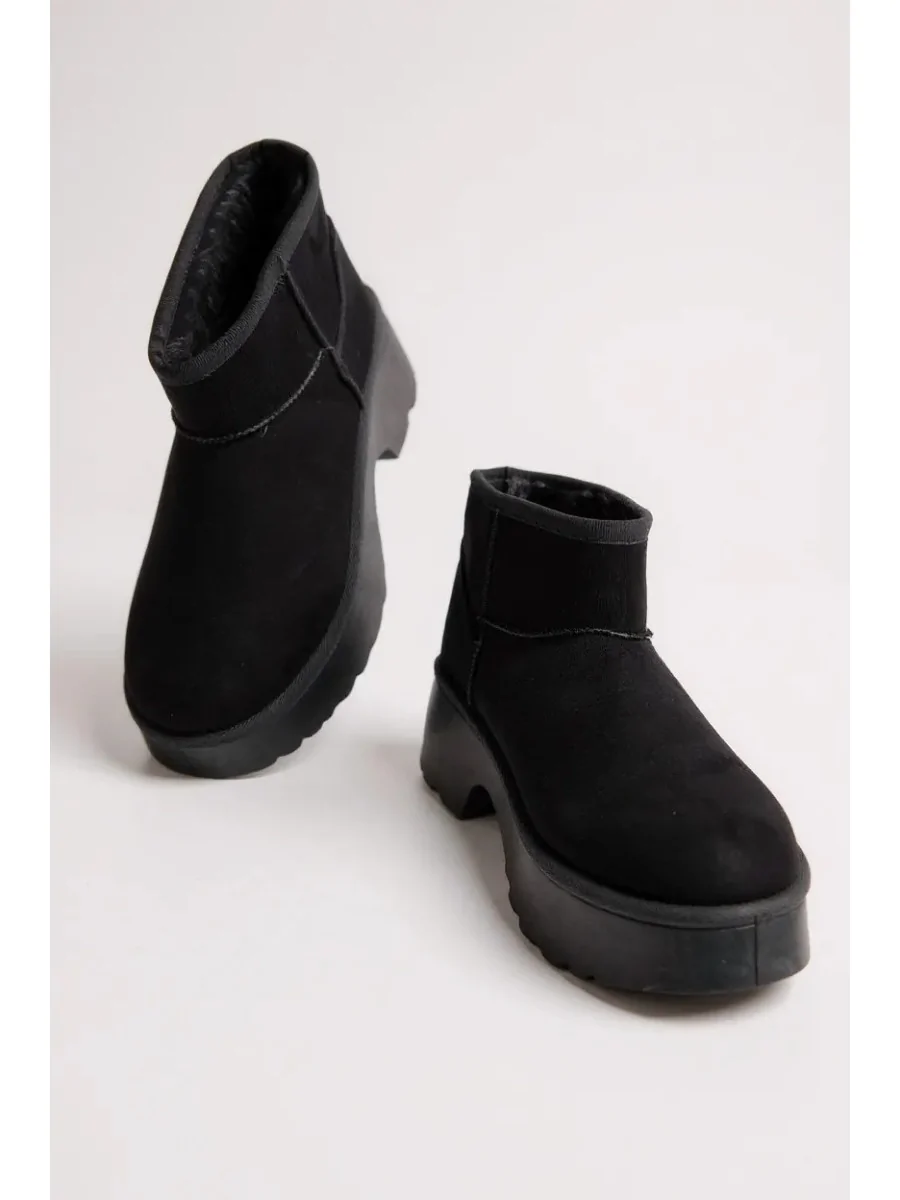 Botas de Nieve con Plataforma Caorso Noir