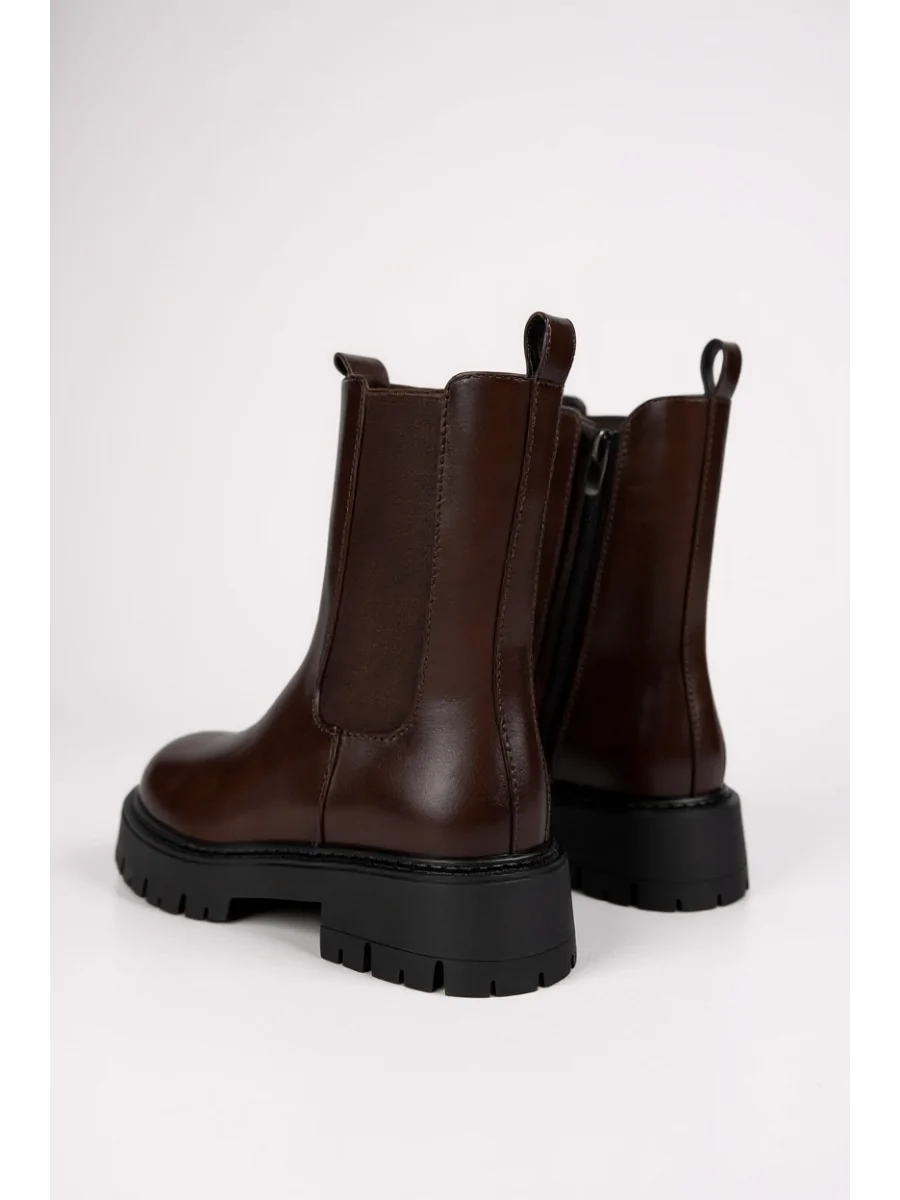 Botas con Plataforma Varone Brown