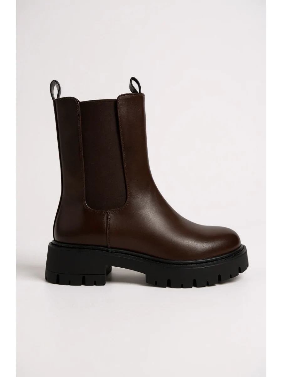 Botas con Plataforma Varone Brown
