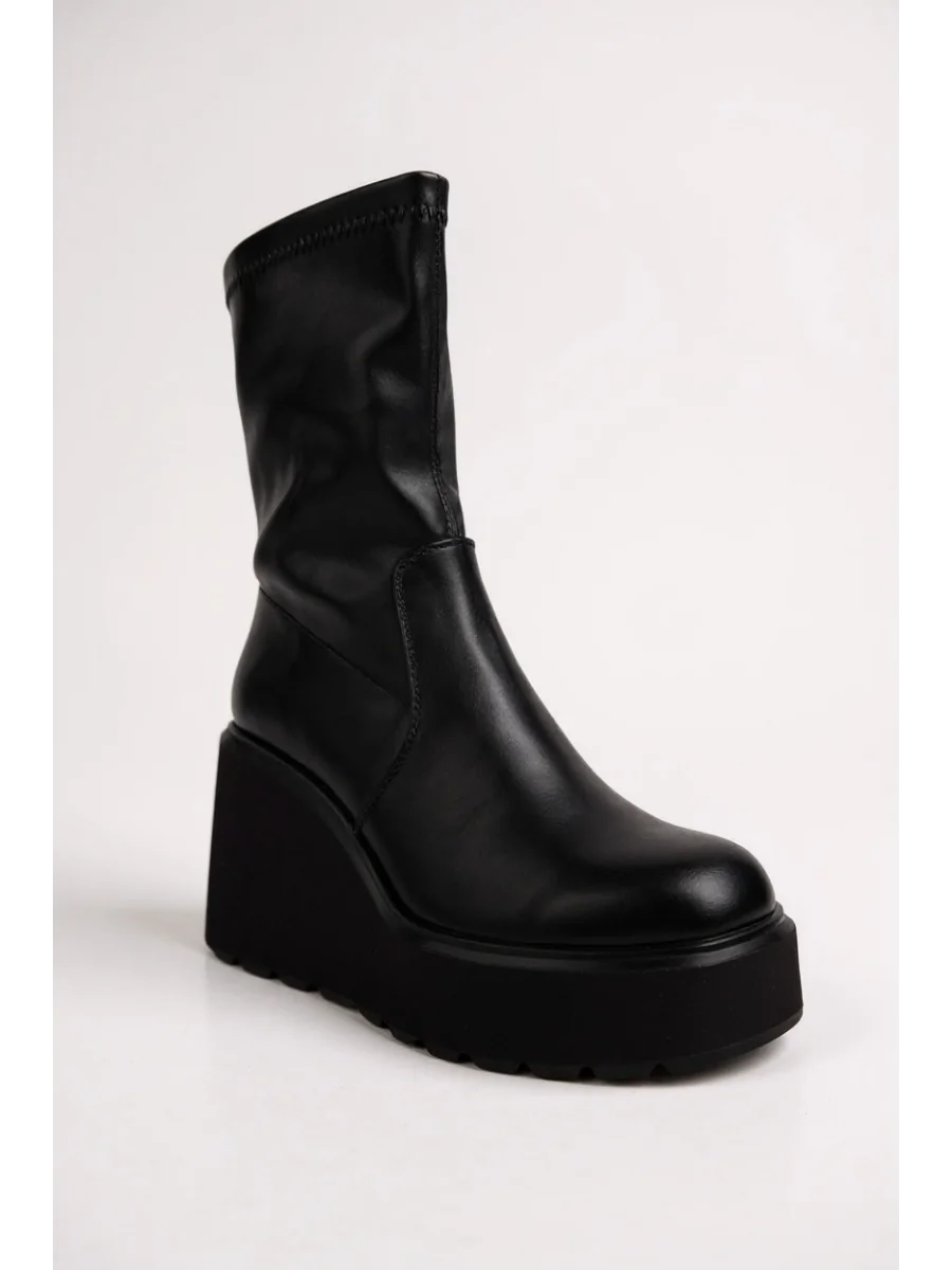 Botas con Plataforma Asuni Noir
