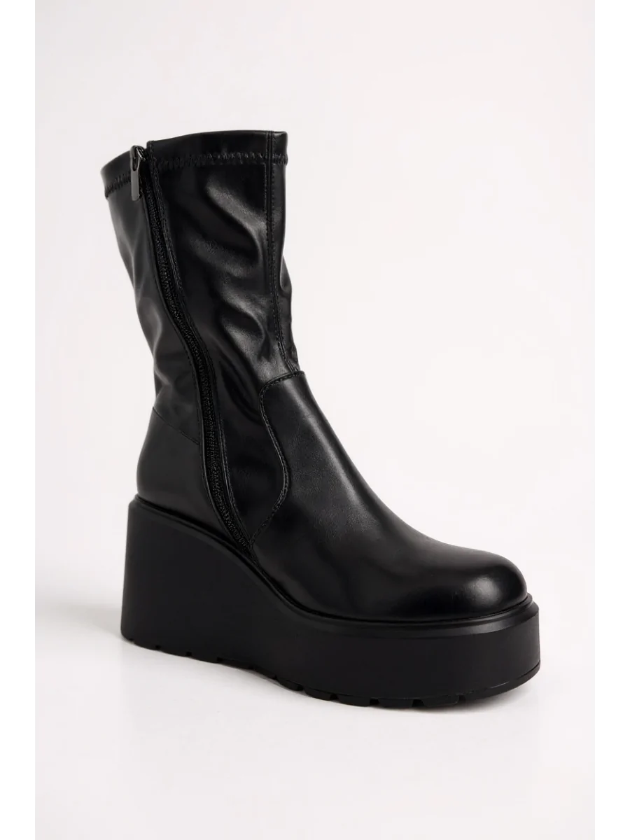 Botas con Plataforma Asuni Noir