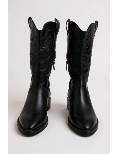 Botas Cowboy con Cremallera...