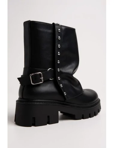 Botas con Hebilla y...
