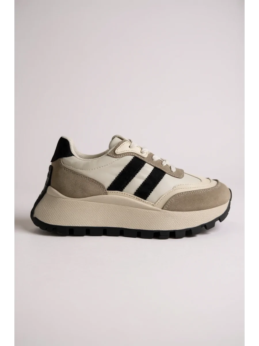 Tenis Deportivos con Plataforma Valli White