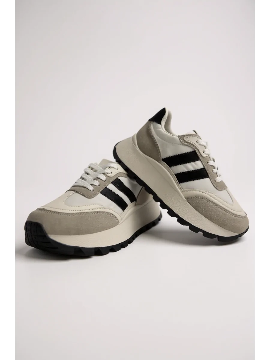 Tenis Deportivos con Plataforma Valli White