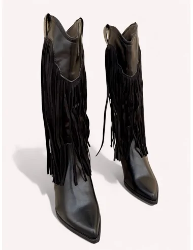 Botas Cowboy con Flecos...