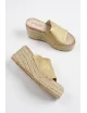 Sandalias de Esparto Scaletta Gold