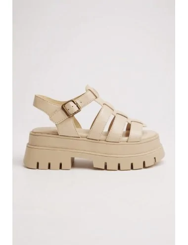 Sandalias con Tiras y...