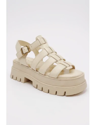 Sandalias con Tiras y...