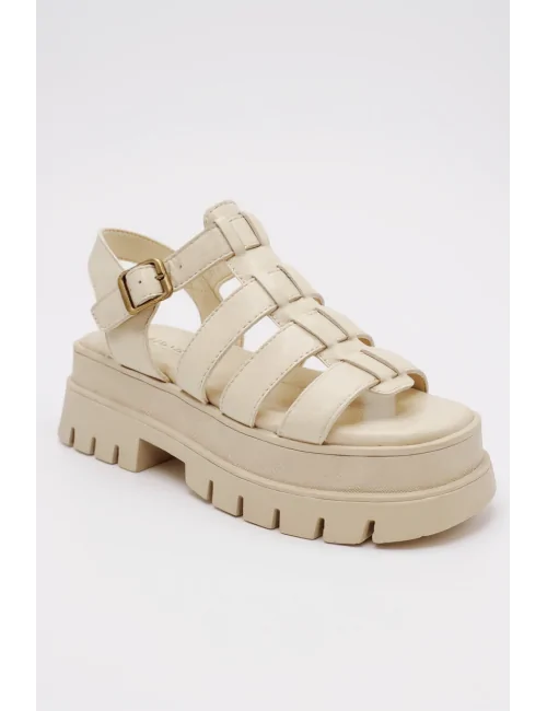 Sandalias con Tiras y...