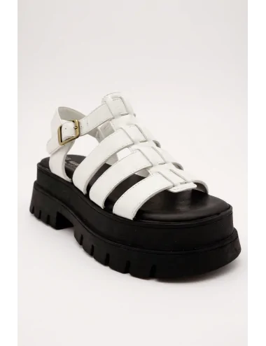 Sandalias con Tiras y...