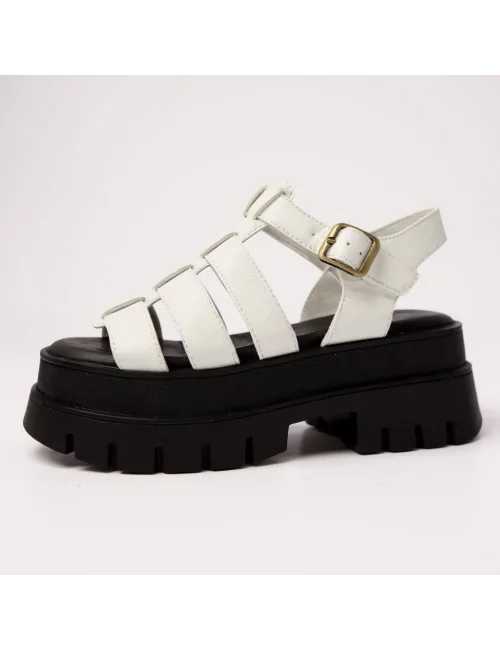 Sandalias con Tiras y...