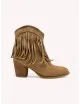 Botines con Flecos Lova Khaki