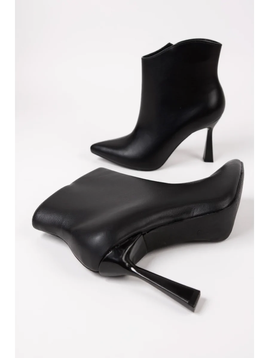 Botines de Tacon fino Biagio Noir