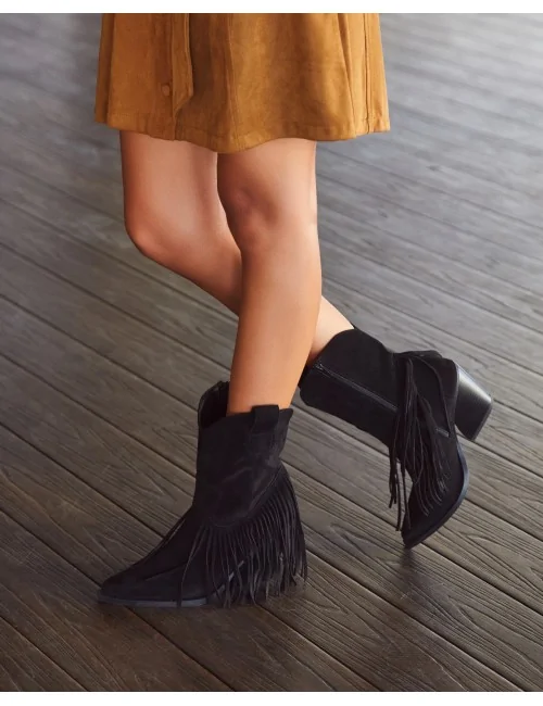 Botas estilo vaquero con...