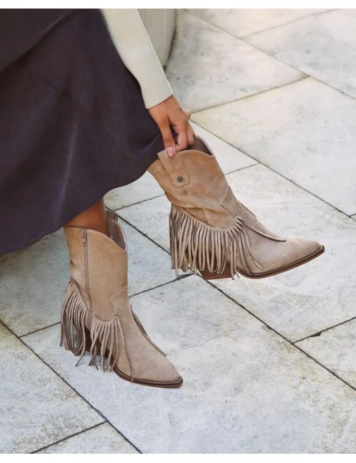 Botas estilo vaquero con...