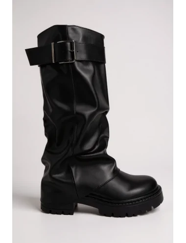 Botas Bikers con hebillas...