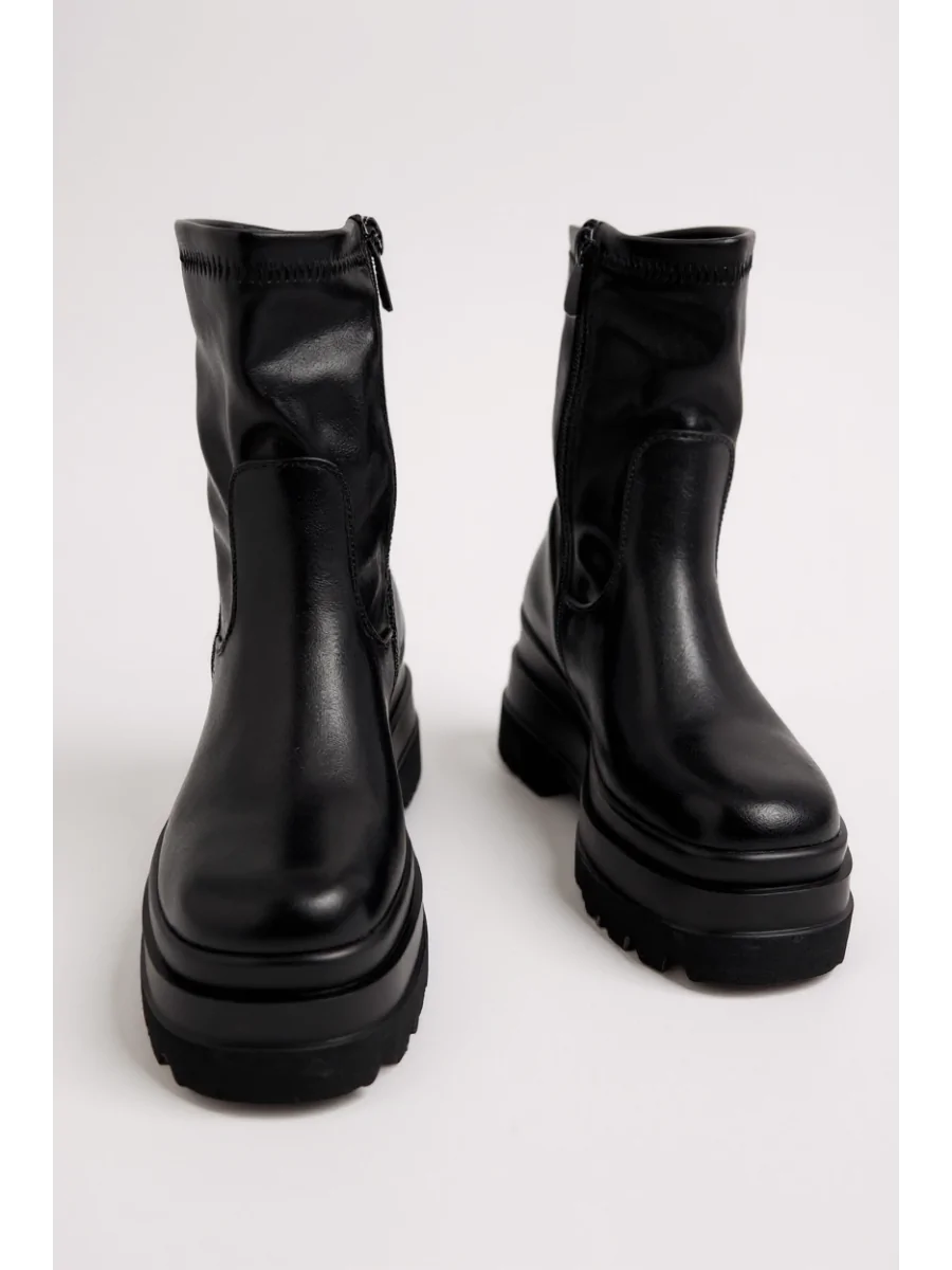 Botas con Plataformas XL Fiesco Noir