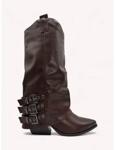 Botas Cowboy con hebillas...