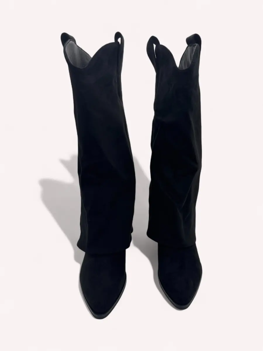Botas Cowboy Antelina Revel Noir