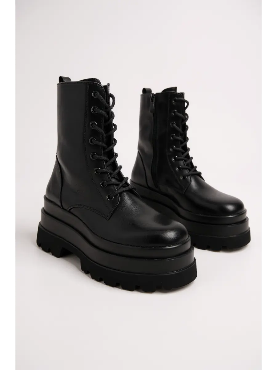 Botas Bikers con Plataforma XL Balze Noir