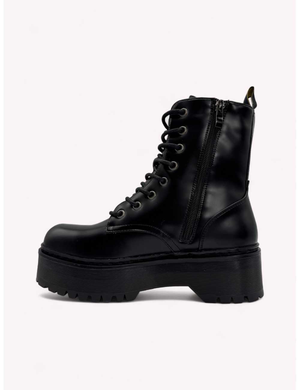 Botines con plataforma Spezia Noir